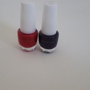 2 nail polishes